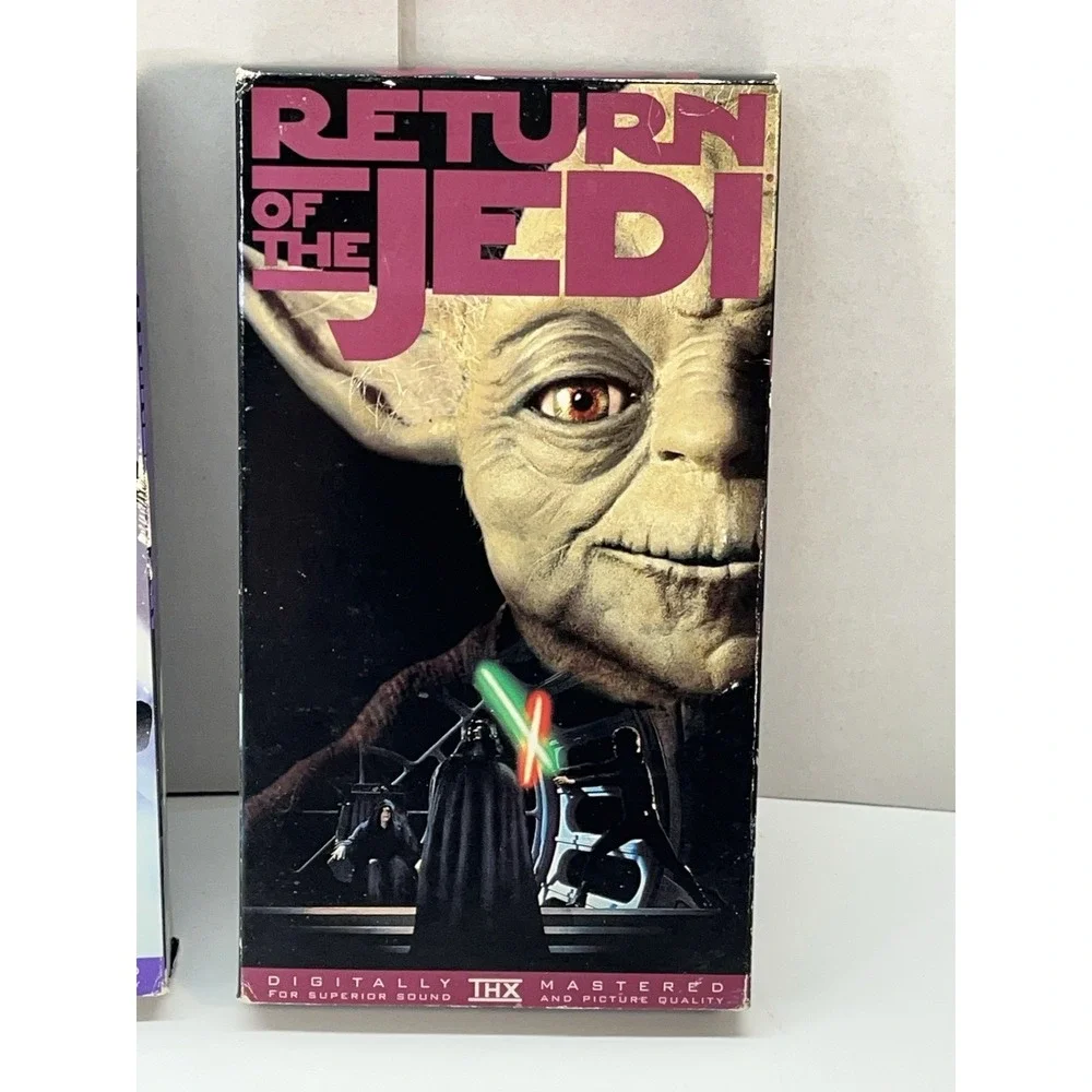 Star Wars 3-Tape Set (VHS,1995) Star Wars, Empire Strikes Back & Return Of Jedi
